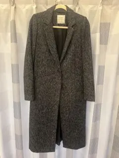 SALE‼️新品未使用ZARA BASIC ロングコートMブラック　テーラード