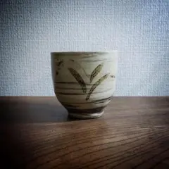 ♦︎ ◎人間国宝 大樋年郎 大樋窯 煎茶道具 茶碗 刷毛目 湯呑み 陶器