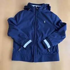 POLO RALH LAUREN ネイビー フード付き　ナイロンジャケット