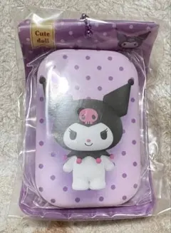 サンリオキャラクターズスクエア缶バッジ&カバー　クロミ