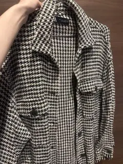 ZARA 千鳥柄ジャケットのサムネイル
