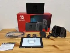 Nintendo Switch 本体 グレー 付属品付き　had-s-kaaaa