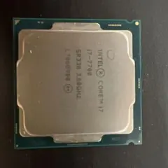 Intel Core i7-7700 CPU 本体