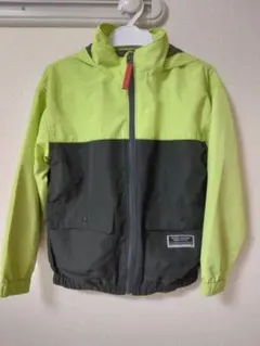 【BREEZE(美品)】フード付きウインドブレーカー 130cm