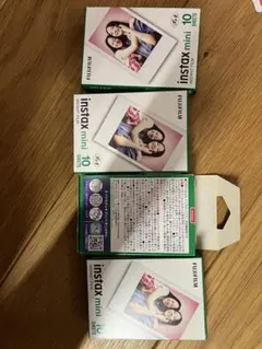 instax mini インスタントフィルム 10枚入り 4パック