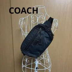 COACH ボディバッグ ブラック メンズ