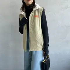 ユニバーサルオーバーオール　プードルボア中綿ベスト