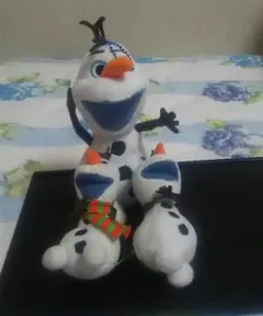 アナと雪の女王 オラフのぬいぐるみ チャーム キーホルダー ディズニー