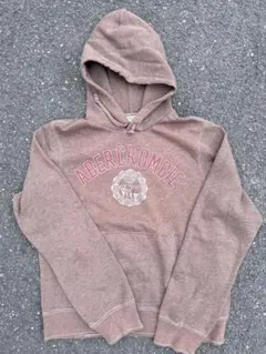 Abercrombie ブラウン フード付きパーカー