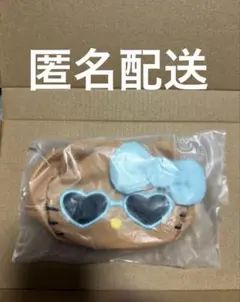 mini 2026年1月号増刊 付録 日焼けしたハローキティのポーチチャーム