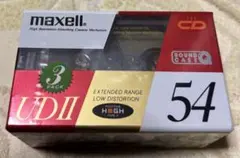 maxell UD II カセットテープ 3パック