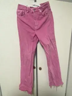 ZARA ピンクデニム EU 40 y2k グランジ平成ギャル
