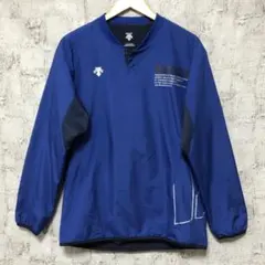 【DESCENTE】デサント ウォーマージャケット　ピステ 裏起毛 メンズM