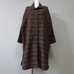 慈雨ゆったりロングコート 慈雨】エターミンコート(14222101) | 慈雨ONLINE POP-UP STORE
