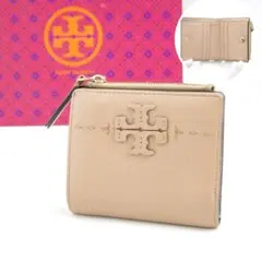 ✨Bランク✨　TORY BURCH ミニ財布　マックグロー　ダブルTロゴ　Tロゴ