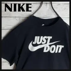 【即完モデル‼︎】NIKE☆ビッグロゴ スウォッシュ Tシャツ C861のサムネイル
