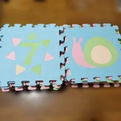 数字と動物の知育ジョイントマット　25枚