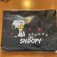 スヌーピー ポーチ A5サイズ SNOOPY デニムポーチ