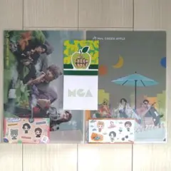 Mrs. GREEN APPLE 一番くじ H賞 クリアファイル&メモ帳