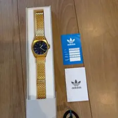 【未使用に近い】adidas アディダス 腕時計 ゴールド
