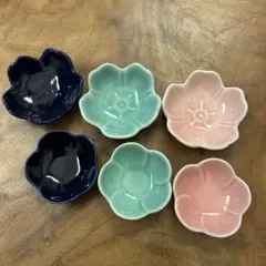 陶器　波佐見焼　小皿　豆皿　6枚のサムネイル