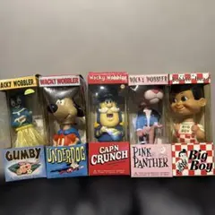 Wacky Wobblers ボブルヘッドフィギュア まとめ売り