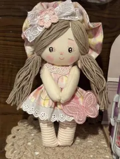 小さなカントリードールちゃん　ハンドメイド