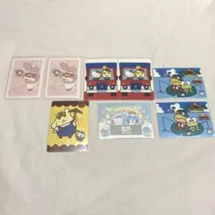 どうぶつの森  サンリオ　amiibo  おまけシール　8枚