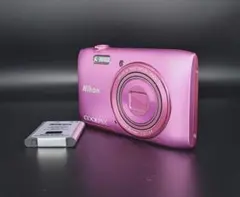 【美品】Nikon COOLPIX S3600 ピンク デジカメ