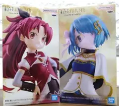 魔法少女まどか☆マギカ フィギュア 佐倉杏子 美樹さやか 2種セットのサムネイル