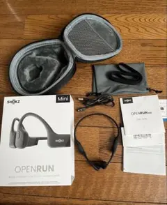 SHOKZ OPENRUN Mini 骨伝導イヤホン　ショックス