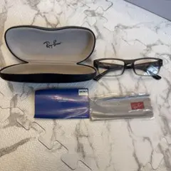 未使用　Ray-Ban RB 5254F グレー メガネ ケース付き　サングラス