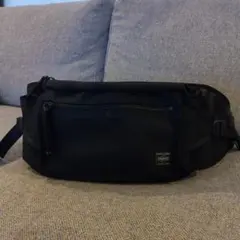 PORTER HEAT ショルダーバッグ ブラック