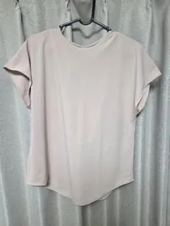 UNIQLO ユニクロ 半袖カットソー ベージュ Sサイズ