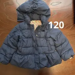 apres les cours 中綿コート 110cm ネイビー