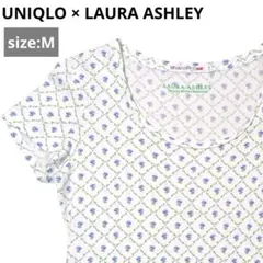 【希少/コラボ】UNIQLOユニクロ×ローラアシュレイ花柄 Tシャツ M
