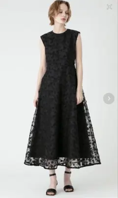 ✨大人気完売品✨LOULOU WILLOUGHBY オーガン刺繍ワンピース