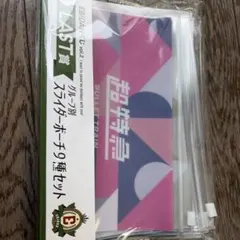 EBIDANくじラスト賞 スライダー・ポーチ9種セット