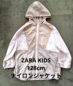 ZARA フード付きナイロンジャケット