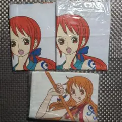 ONEPIECE ワンピース ナミ 一番くじ　　 絵てぬぐい＆タオル 3枚セット