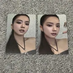 BLACKPINK DEADLINE ジス gray トレカ セット