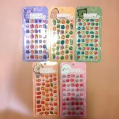 り*ゆ様 【正規品5枚】ぷくぷくキャンディシール HAPPY　ボンボンドロップシ