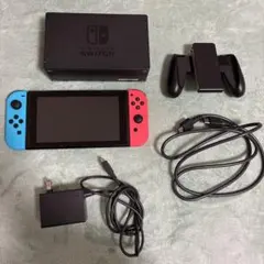 Nintendo Switch 本体 ネオンブルー／ネオンレッド SDカード付
