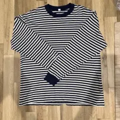 old UNIQLO ボーダーロンT archive 00s 90s y2k