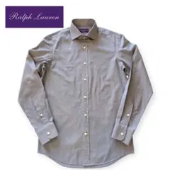 RALPH LAUREN PURPLE LABEL グレーシャツ14.5サイズ
