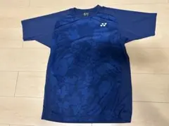 花柄デザインのYONEXスポーツシャツＬサイズ
