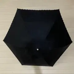 晴雨兼用　日傘　ランバンコレクション　黒　折り畳み　軽量タイプ