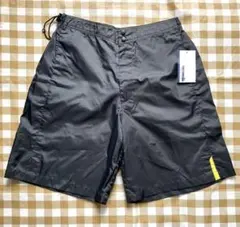 【新品・未使用品】FIRSTDOWN ナイロンハーフパンツ(ダークグレー・L寸)のサムネイル