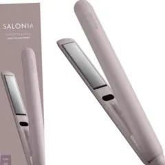 SALONIA スムースシャインストレートアイロン 24mm ピンク