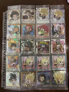 ま*ん様 ウエハースシール　ドラゴンボール　ワンピース　鬼滅の刃　極みレア入り